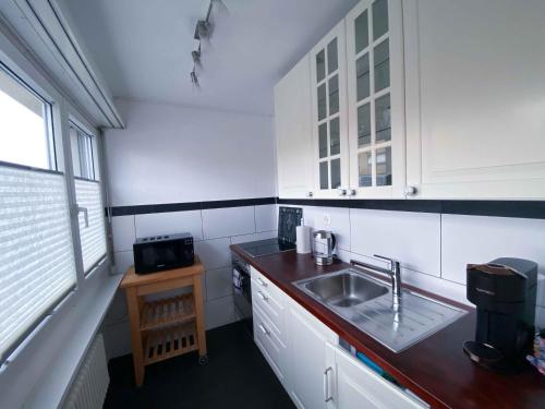 Kuchyň nebo kuchyňský kout v ubytování Cozy nest direkt bei Basel