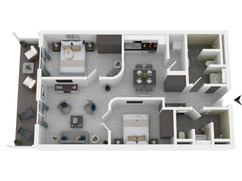 صورة لـ 5 Sterne Apartment Ostseestuv in der Seefahrtschule في فاستروم