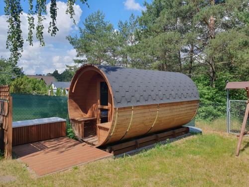 Fotografie z fotogalerie ubytování Mazury w Pigułce- domek z sauną i balią, Woszczele v destinaci Ełk