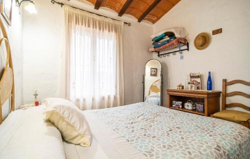Katil atau katil-katil dalam bilik di Nice Home In Jubrique