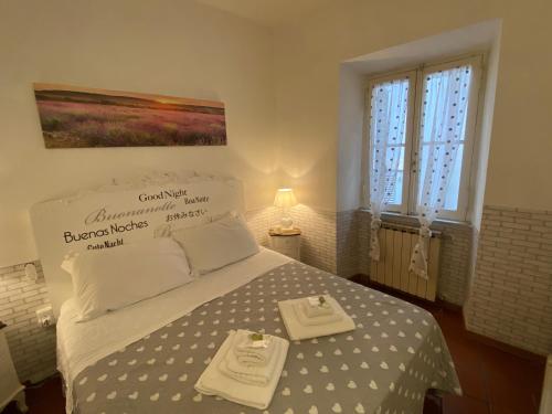Cama ou camas em um quarto em Navona "The Corner"