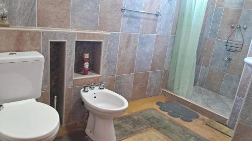 Vannituba majutusasutuses Guanaco Inn