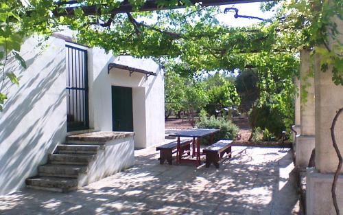 Taman di luar LA PILA masseria salentina con piscina 3 camere con 6 PL si animali domestici