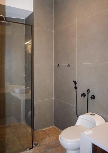 Koupelna v ubytování Best Location-fancy Apartment In Cascoviejo