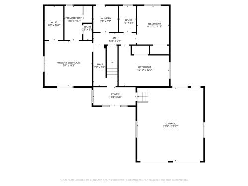 a floor plan of a house at Knotty and Nice - 4BR w Private Hot Tub, Close to Lake in Tahoe Vista