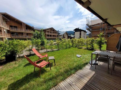 Charmant appartement neuf avec jardin, proche centre, 4-5 pers