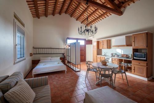 Una cocina o cocineta en Agriturismo Don Carlo