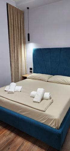 Postel nebo postele na pokoji v ubytování 3 new Apartments in the city center