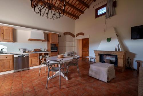 Una cocina o cocineta en Agriturismo Don Carlo