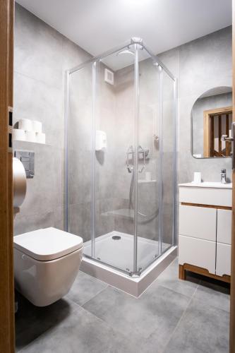 Un baño de Ubytování Pod Mostem