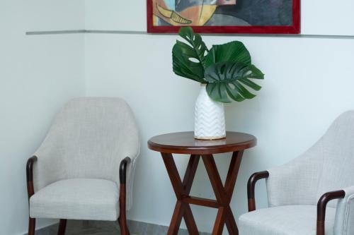 Χώρος καθιστικού στο Hotel Dominican Barcelona