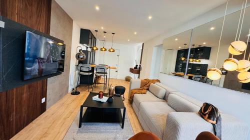 Appartement 50m de la plage et toutes commodités, plein centre ville et silencieux