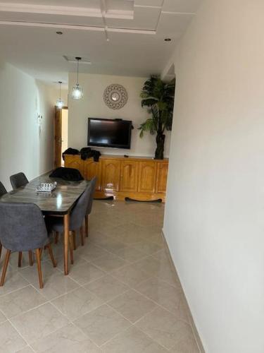 Posezení v ubytování appartement confortable