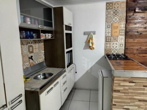 Casa de temporada nos fundos
