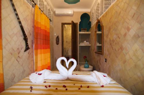 Koupelna v ubytování Riad marrakesh peace