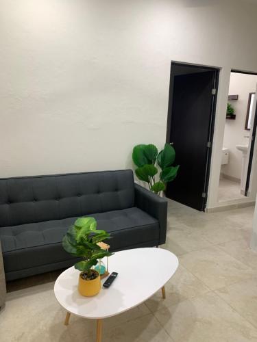Posezení v ubytování Hotel and Suites Hortensias