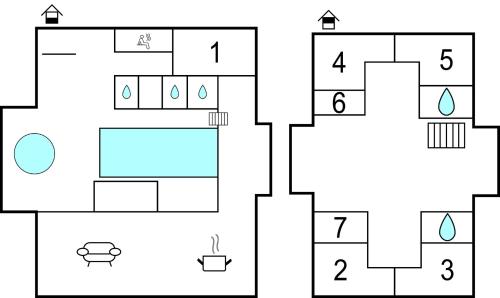 a block diagram of a block diagram of a block algorithm at Lovely Home In Köpingsvik With Sauna in Grönskog