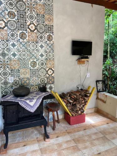 Televisyen dan/atau pusat hiburan di casa dos klein
