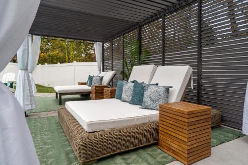 Ruang duduk di Close2beach, Sauna, Pool, Petsok, Cantinabar