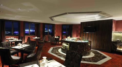 Ruang duduk di The COLI Hotel Shenzhen