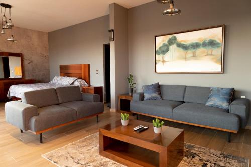 Posezení v ubytování Casa Mia Suite San Juan de los Lagos