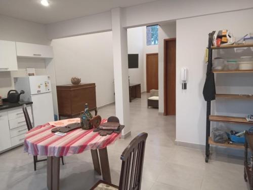 Kuchyň nebo kuchyňský kout v ubytování Duplex Luque