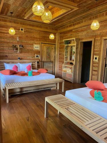 Cama o camas de una habitación en Winwood Ella