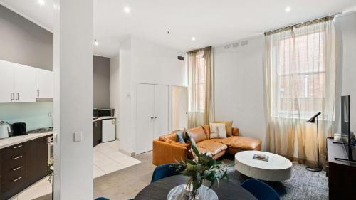 Η κουζίνα ή μικρή κουζίνα στο Gordon House Apartments