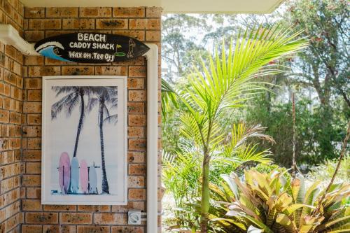 Κήπος έξω από το Beachlife - Steps to Mollymook Beach
