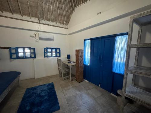 Ένα ή περισσότερα κρεβάτια σε δωμάτιο στο Bali Bio Villas