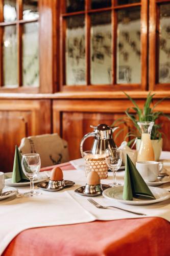 Jídlo v penzionu nebo okolí