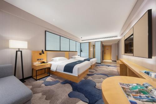 Gambar di galeri bagi Echarm Hotel Zibo Zhangdian District Government Polytechnic University di Zibo