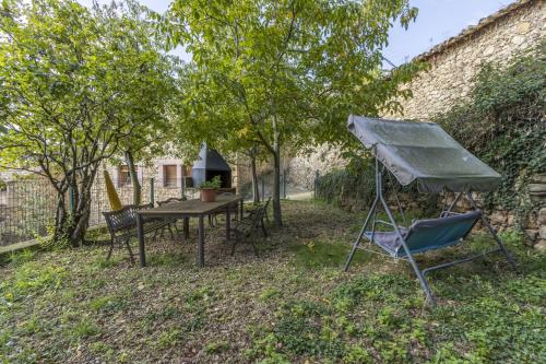 Zahrada ubytování Jaumet 2 Sant Martí de Barcedana