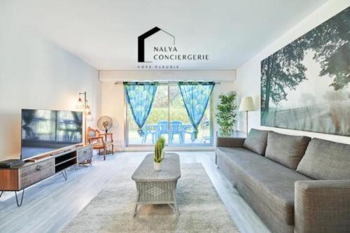 Charming 2BR Private garden, 5MinToBeach Deauville