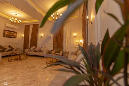 Χώρος καθιστικού στο El Farida Hotel