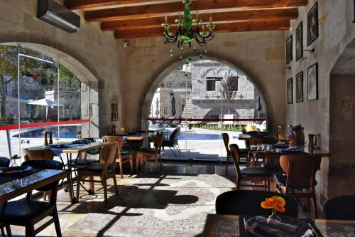 Restaurace v ubytování Göreme Cave Suites