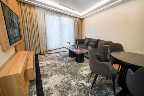 Zona de estar de Vital Hotel Fulya Istanbul Sisli