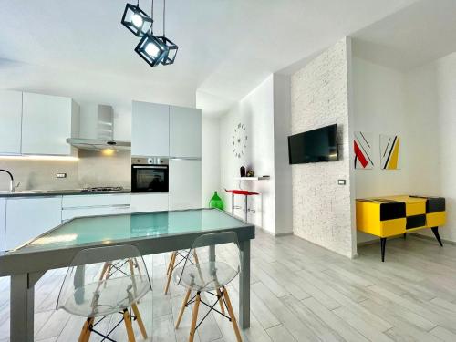 Kuchyň nebo kuchyňský kout v ubytování La Corte di Nonna Gina