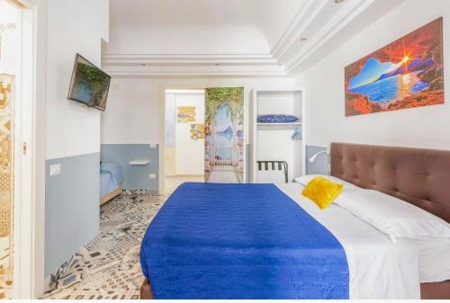 Postel nebo postele na pokoji v ubytování GaVi Sorrento