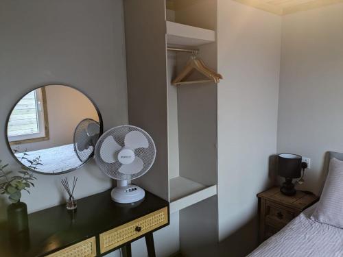Ένα ή περισσότερα κρεβάτια σε δωμάτιο στο The Lodge
