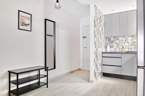 New apartment in the center with a parking