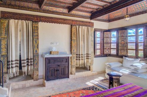 Un lugar para sentarse en Riad Jnane Ines