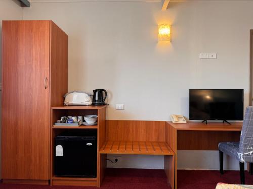 Dapur atau dapur kecil di Mountain View Country Inn
