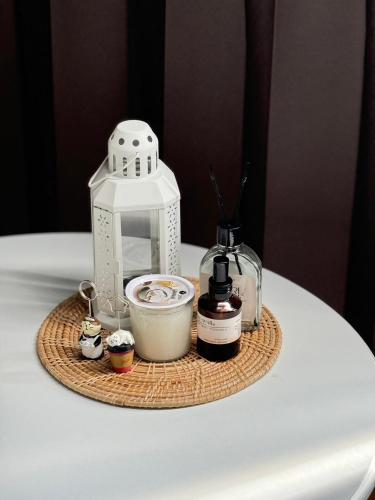 Kemudahan buat kopi dan teh di Khao Poon Camping