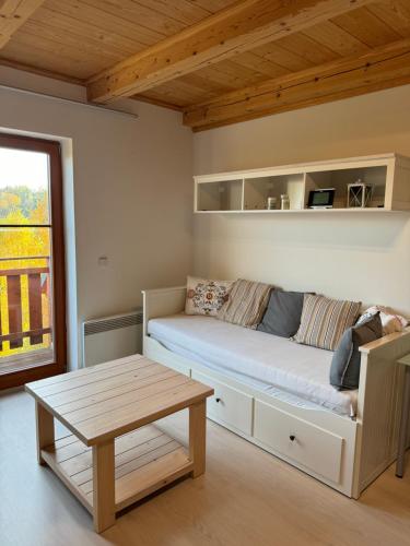 Гостиная зона в Apartmán Vítkovice 405