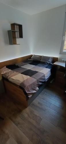 Postelja oz. postelje v sobi nastanitve LUX Apartment A&M Netflix