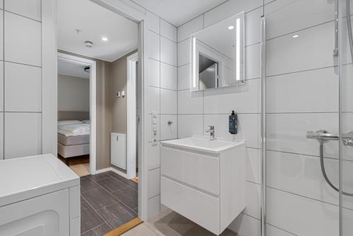 Ванная комната в Stay North Slottsparken