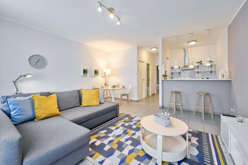 Χώρος καθιστικού στο Charming Apartment in Heart of Grand Place