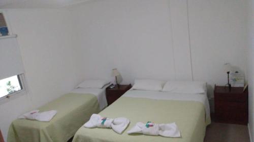 Postel nebo postele na pokoji v ubytování La Posada de los Robles
