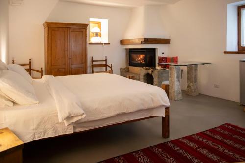 Cama o camas de una habitación en Agriturismo Sanventura